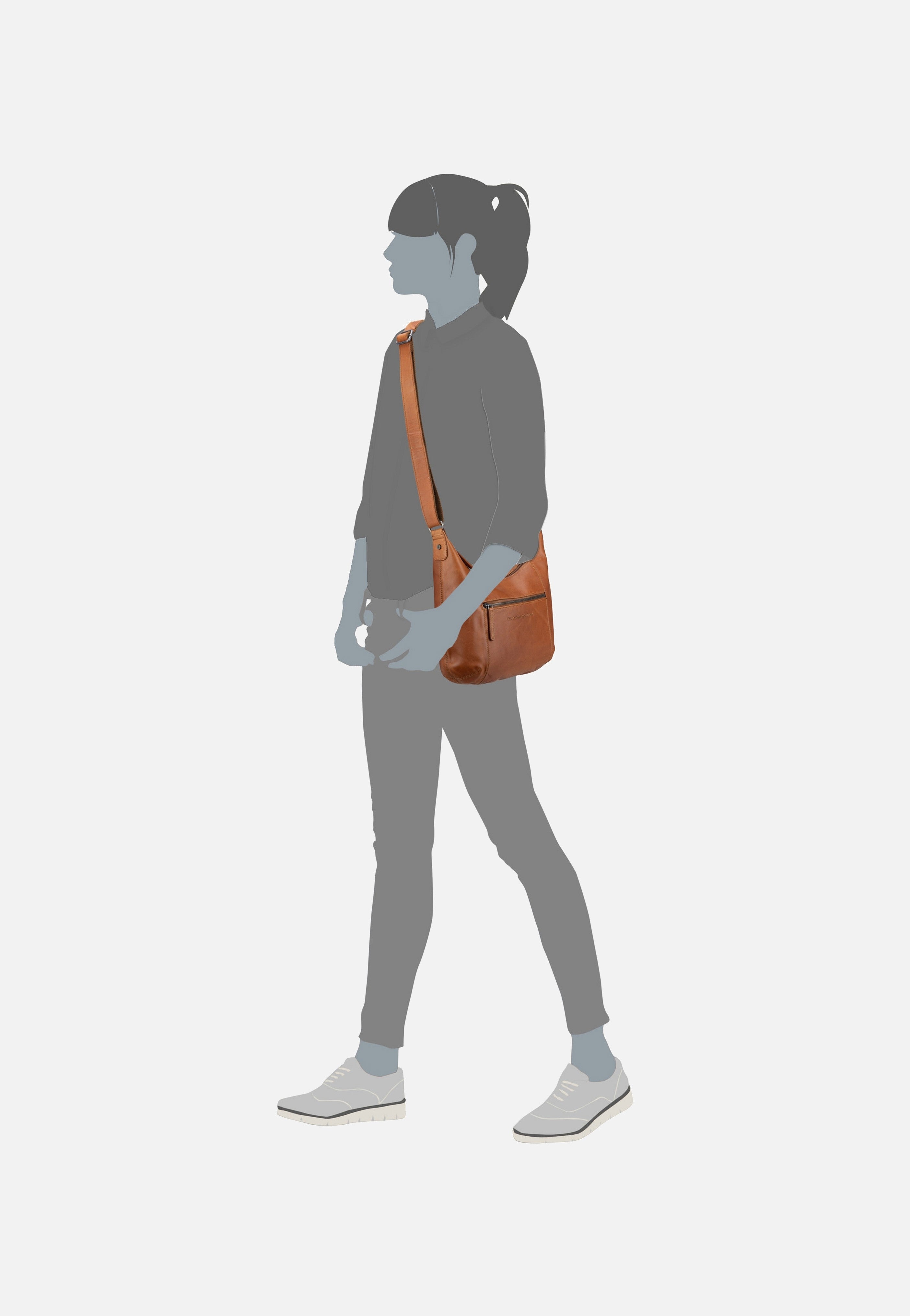 Arlette 1292 Cognac - Beuteltasche