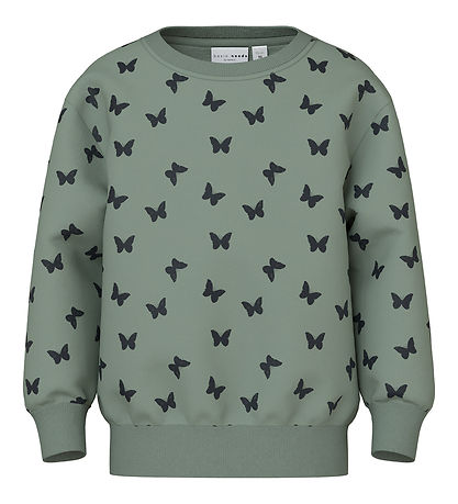 Name It Sweatshirt - Noos - NmfDavina - Lily Pad/Fliege