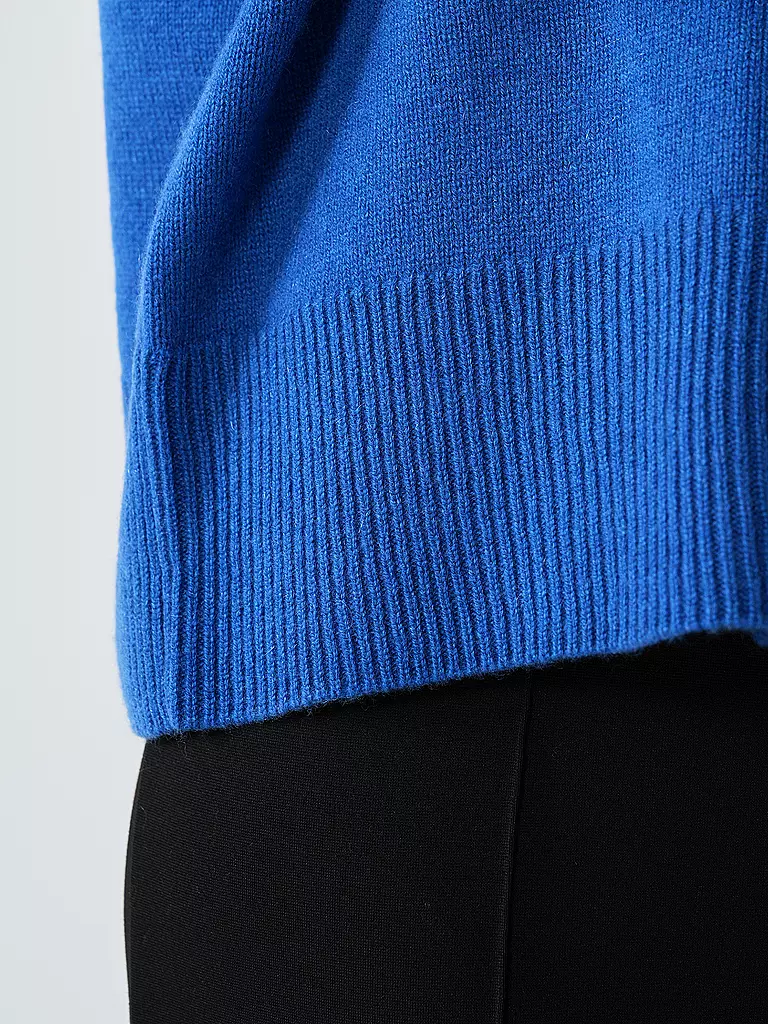 DAVIDA Kaschmirpullover dunkelblau