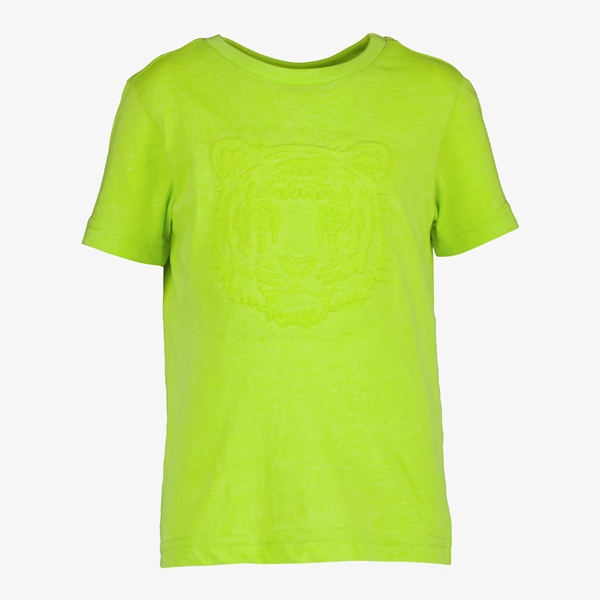 Unsigned jongens T-shirt neon geel