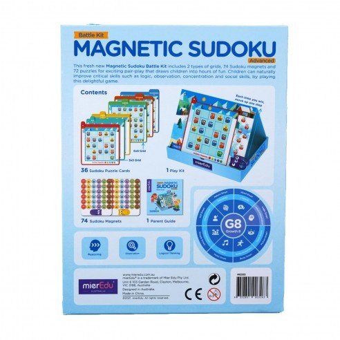 mierEdu - Spil - Magnetisk Sudoku Duel sæt (let øvet)