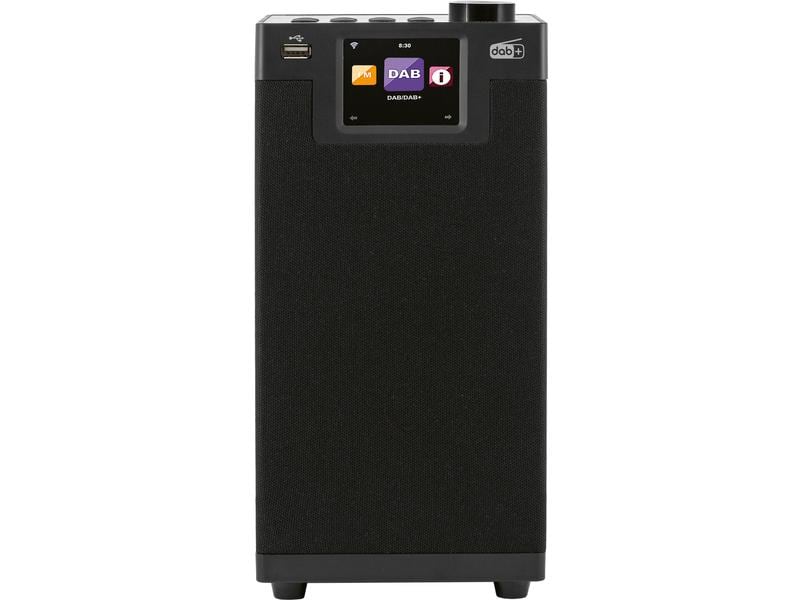 Imperial Internet Radio Dabman i610 Schwarz Grosser Multifunktionsradio mit DAB , FM und Internetradio