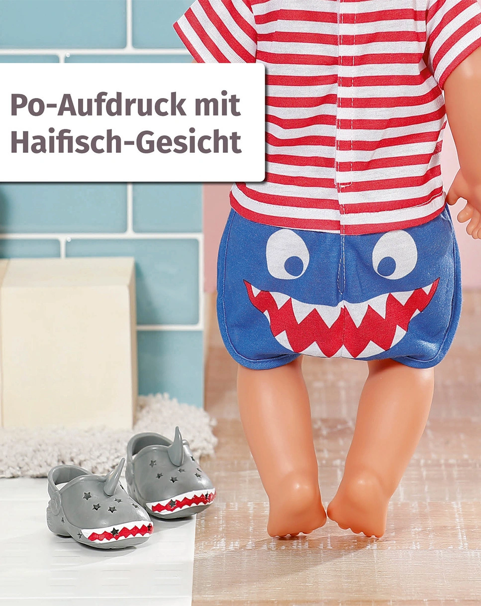 BABY born® Puppenkleidung BATH PYJAMAS & CLOGS (43cm)
