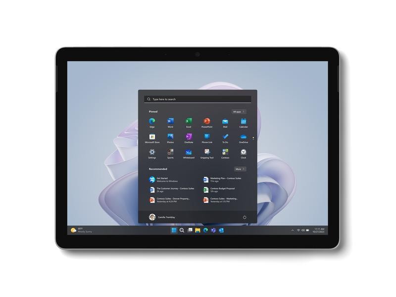 Microsoft Surface Go 4 Business (Intel N, 8 GB, 64 GB eMMC, Die Vorteile von Notebook und Tablet vereint