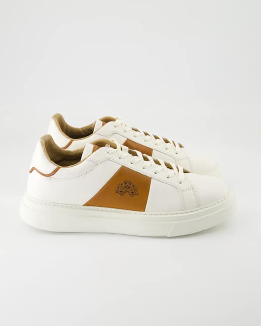 La Martina LFM242.011.4090 Sneaker in Weiß