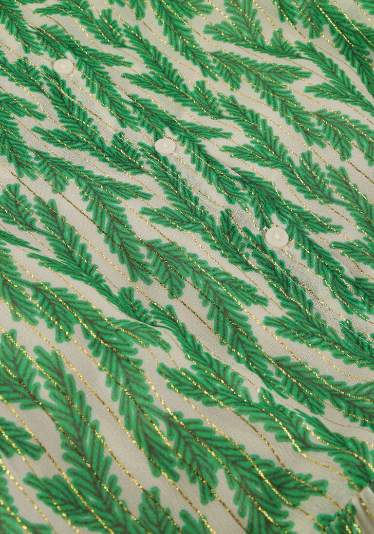 LOLLYS LAUNDRY groene lollys laundry maxi jurk nee dress