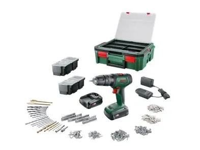 Bosch AKKUSLAGBOREMASKINE 18V 2X1,5AH S-BOX
