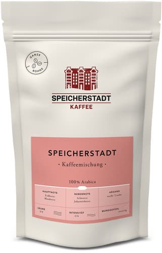 Speicherstadt Kaffeerösterei Speicherstadt Kaffeemischung ganze Bohne