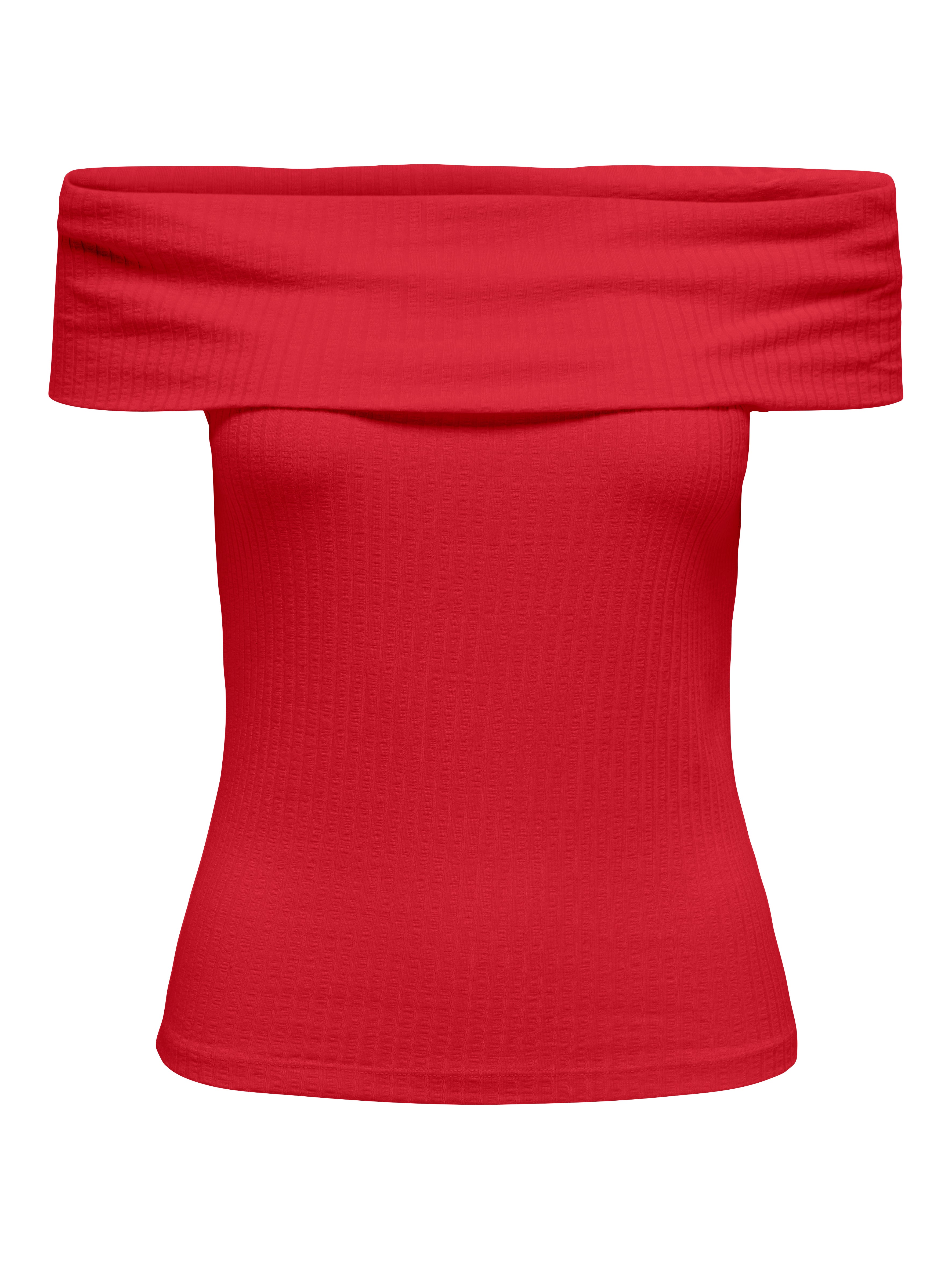 JDYFRANSISKA Top High Risk Red