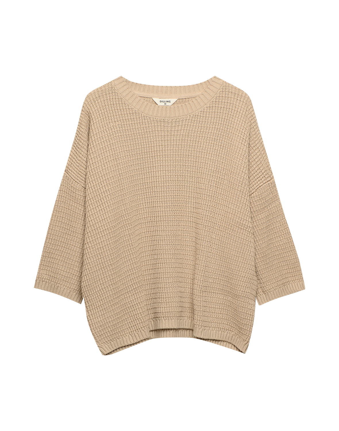 Gestructureerde katoenen blouse voor dames
