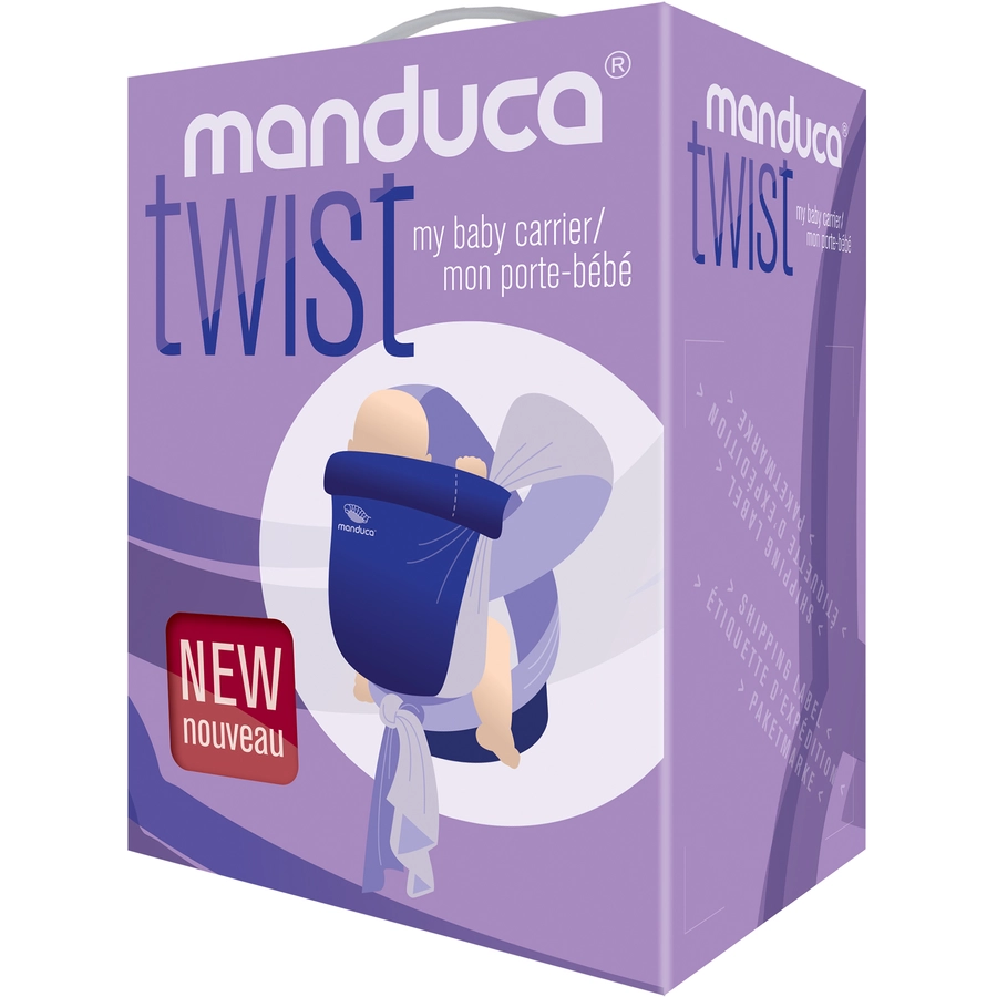manduca Babytrage Twist Regular Anthracite-Black