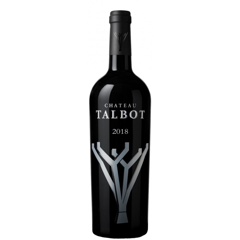 Château TALBOT 2018 - Saint-Julien - 4ème Cru Classé - par Caisse bois de 6 bouteilles 75 cl