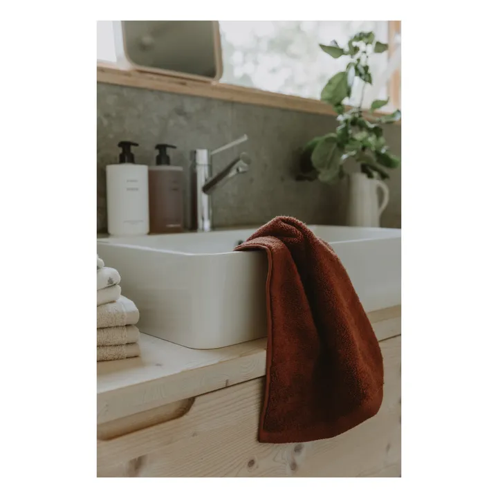 garbo&friends Serviette de bain en coton | Cinnamon