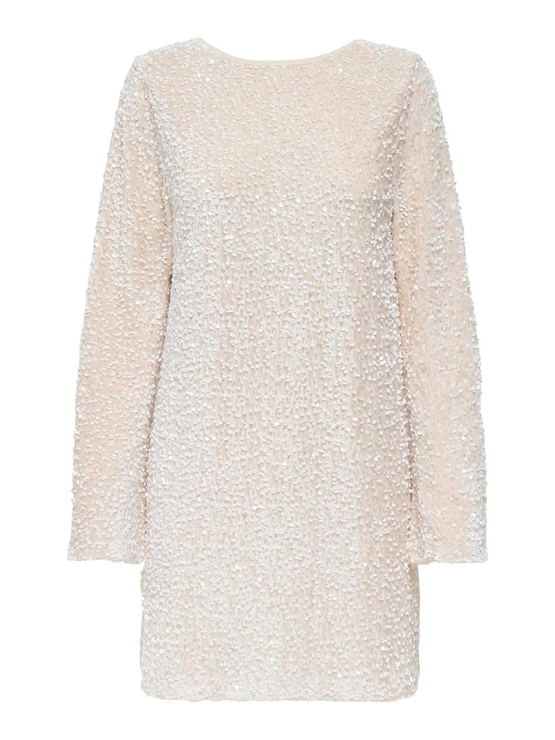 ONLANIKA Kurzes Kleid Whitecap Gray