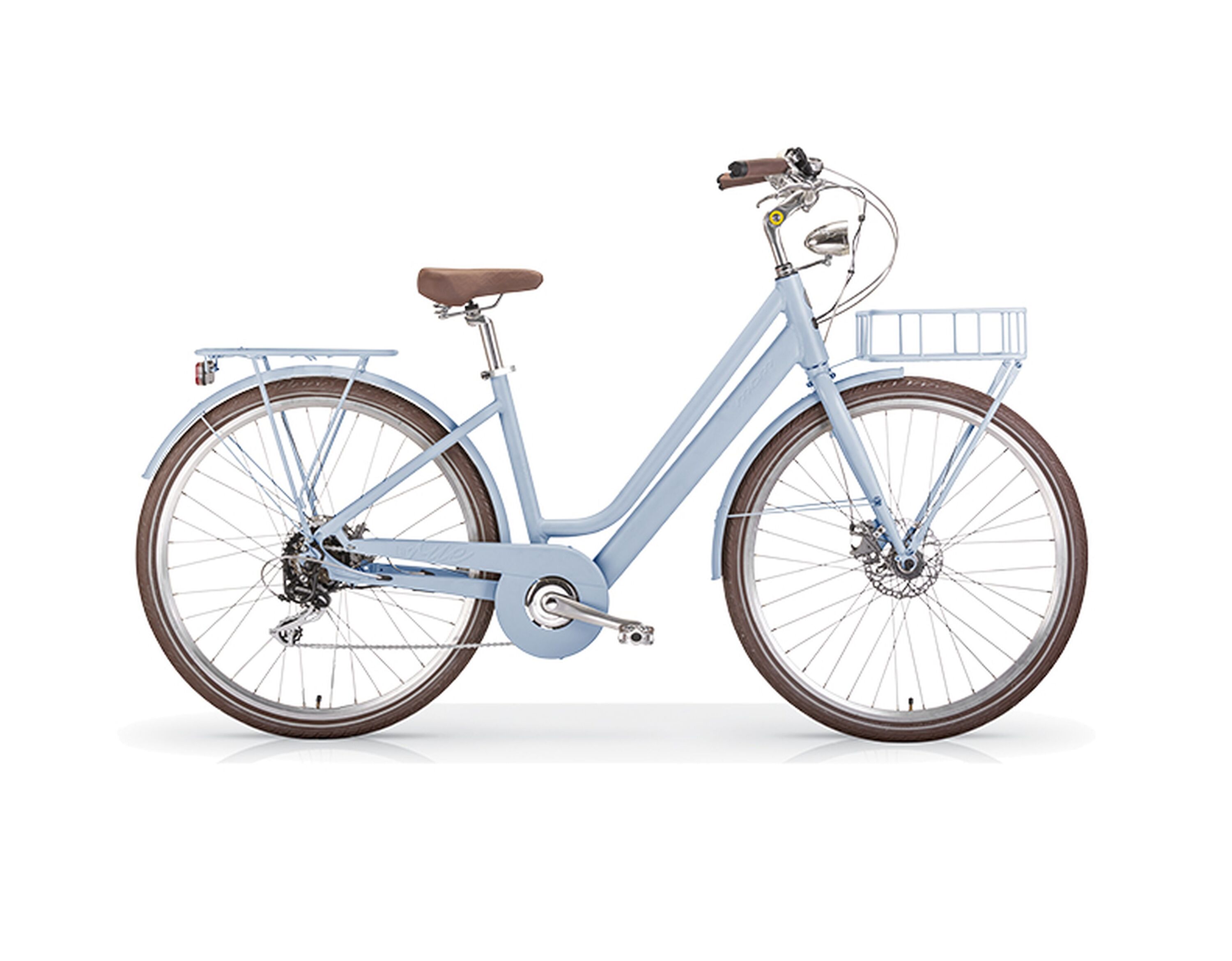MBM Elektro-Citybike LA RUE 2.0, matt sky