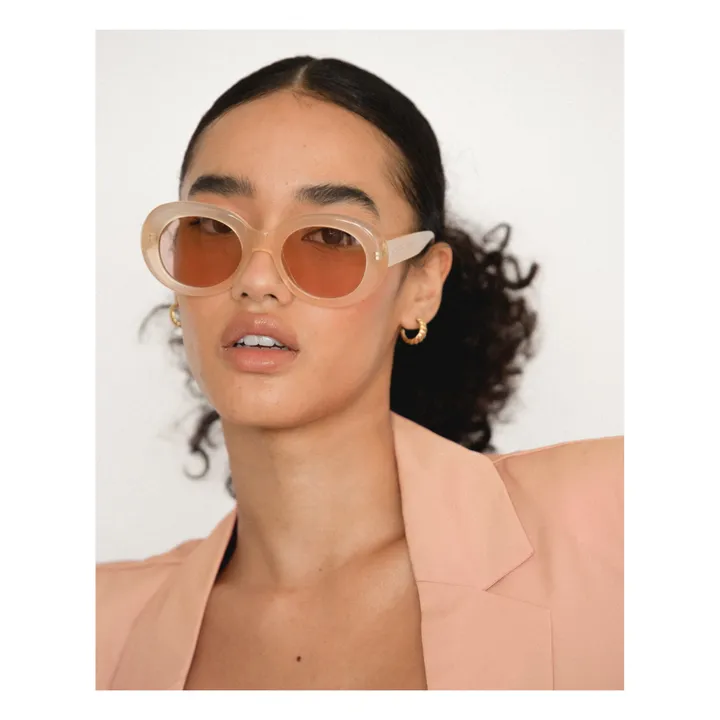 Lu Goldie Lunettes de Soleil Margot | Abricot