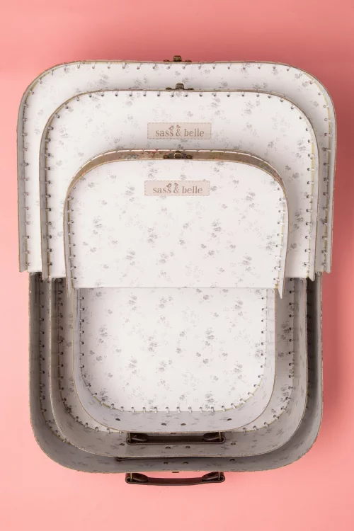 Sass & Belle Vintage Rose kofferset