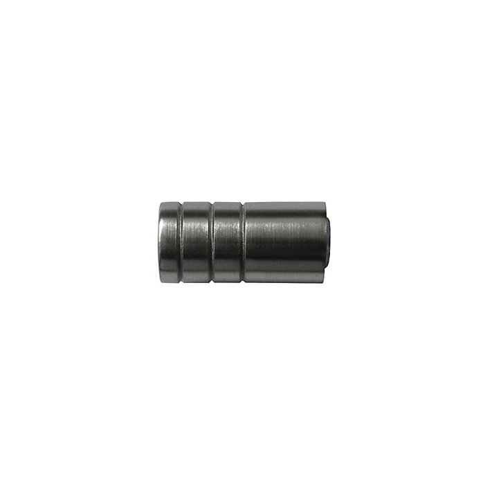 Ensemble double barre à rideaux extensible Athens GoodHome métal L.120/210 cm Ø16/19cm