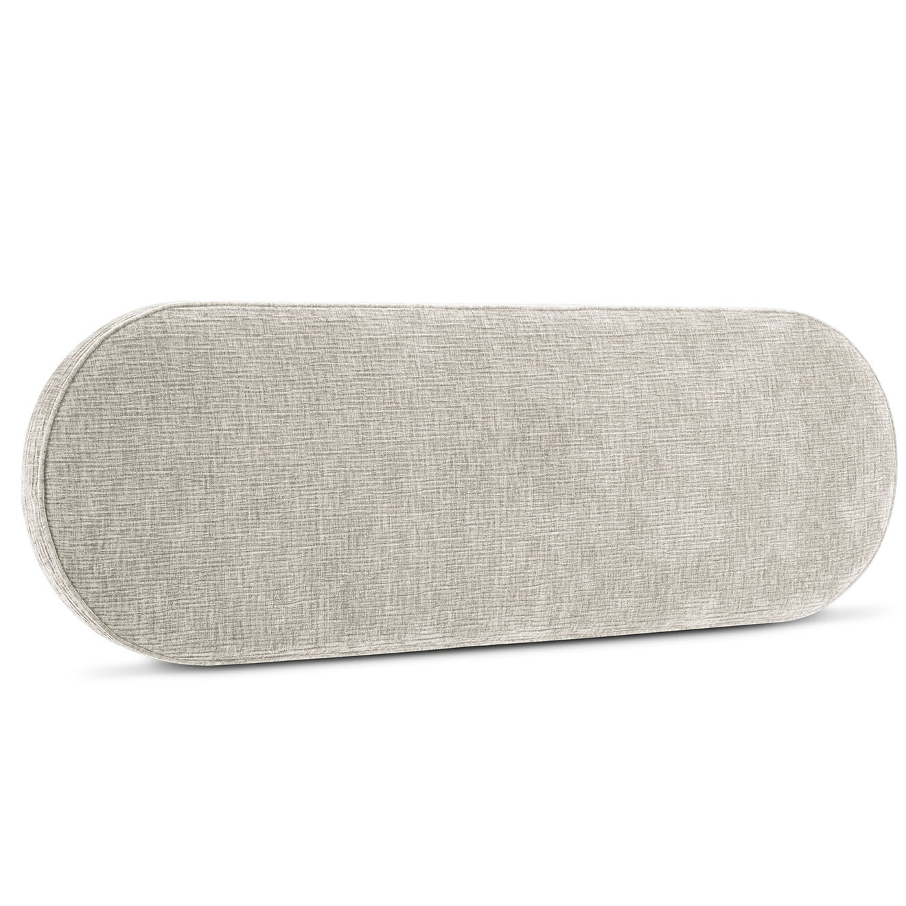 Micadoni Tête de lit à suspendre Skitty beige gris - 160 cm