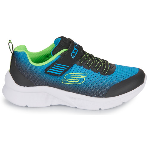 Skechers - MICROSPEC - Bleu / Noir / Vert