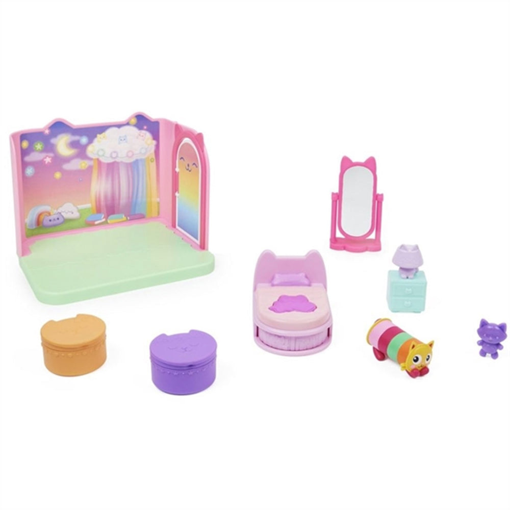 Køb Gabby's Dollhouse - Deluxe Room - Cat's Bedroom