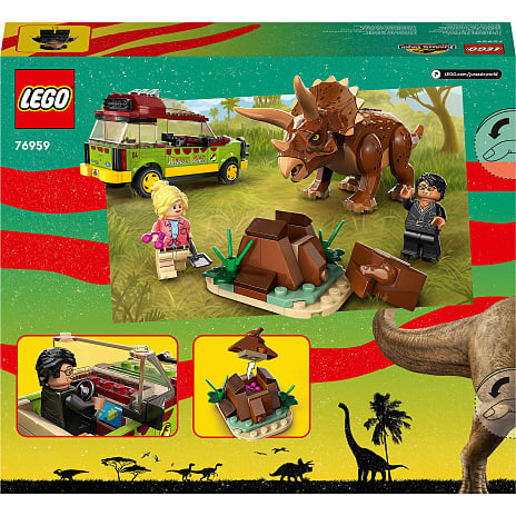 LEGO® Jurassic Park Triceratops-forskning 76959