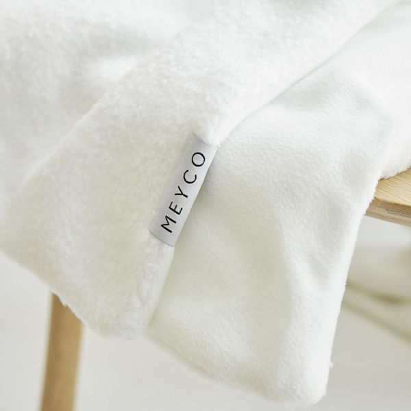 Meyco Home Bouclé Deken 130 x 170 cm Toffee