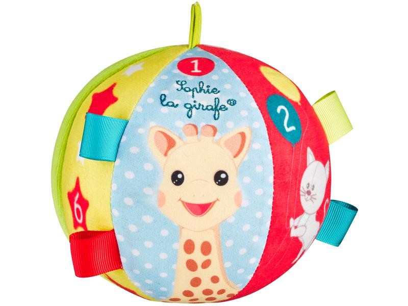 Sophie la girafe Beschäftigungsspielzeug Mein ester Entdeck Spielball mit Öse zum Aufhängen
