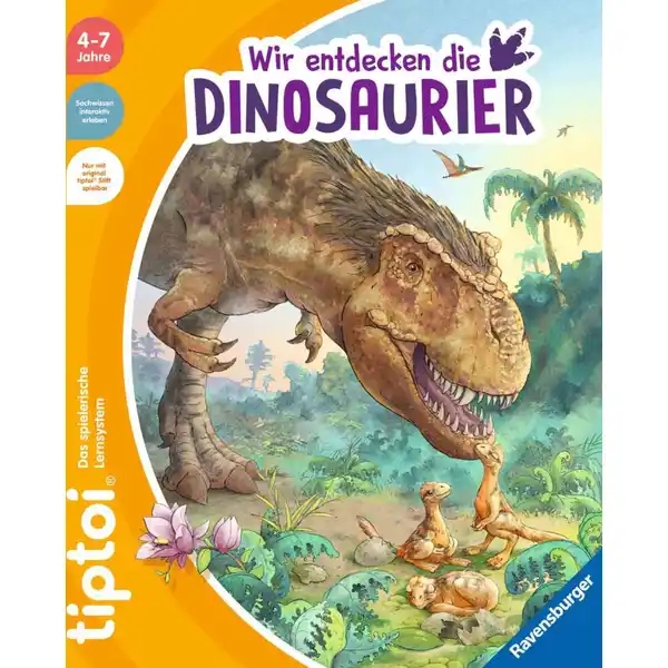 tiptoi® Wir entdecken die Dinosaurier von Inka Friese  /  Stefan Richter