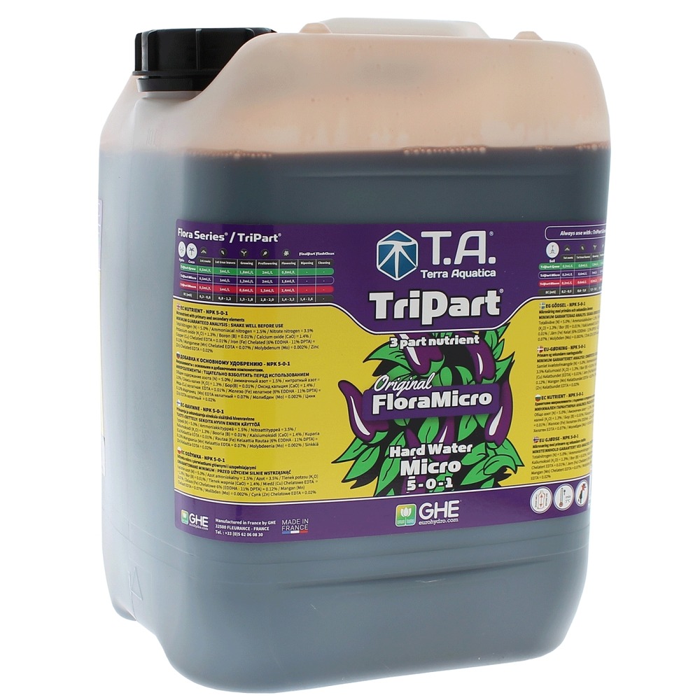 Tripart micro eau dure 10 litres