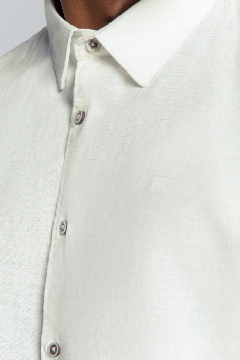 NO-EXCESS witte heren overhemd