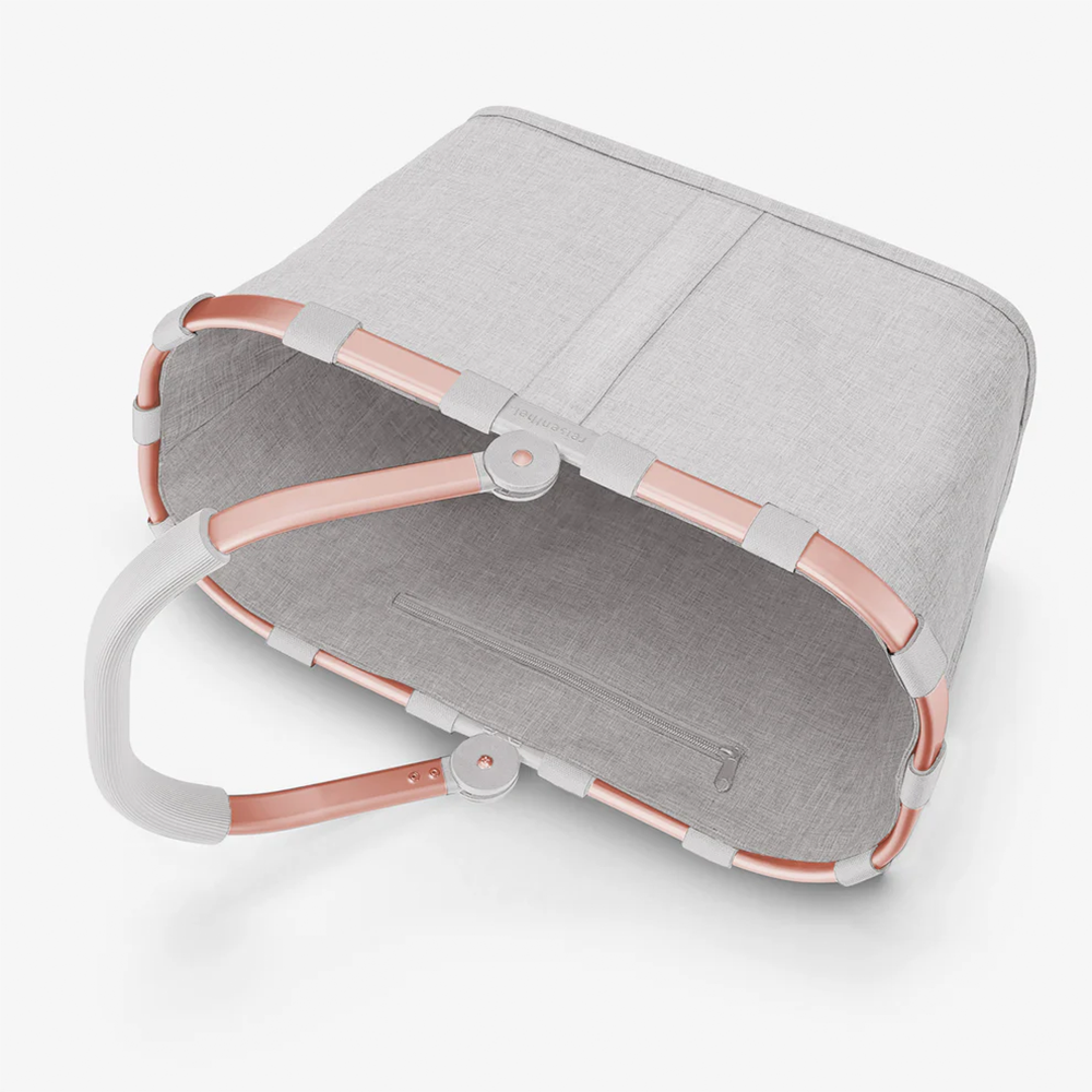 (22l) Carrybag Einkaufskorb Shopping Einkaufstasche (BK1036) - Twist Sky Rose