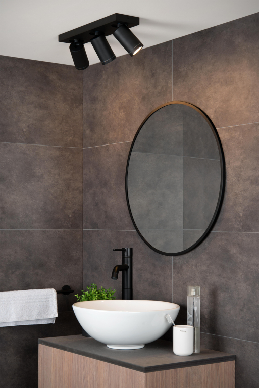 Lucide Taylor 3 spot badkamer IP44 wit