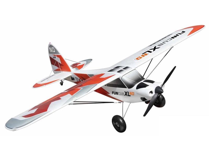 Multiplex Motorflugzeug FunCub XL ND RR 1700 mm Weitgehend vormontierter Buschflieger mit starkem Brushless Antrieb