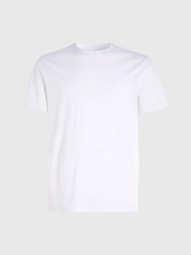 Camiseta de algodão mercerizado