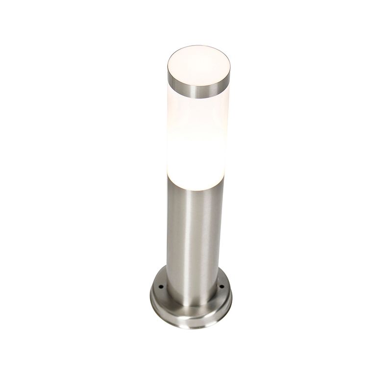 Moderne buitenlamp paal staal 45 cm IP44 - Rox