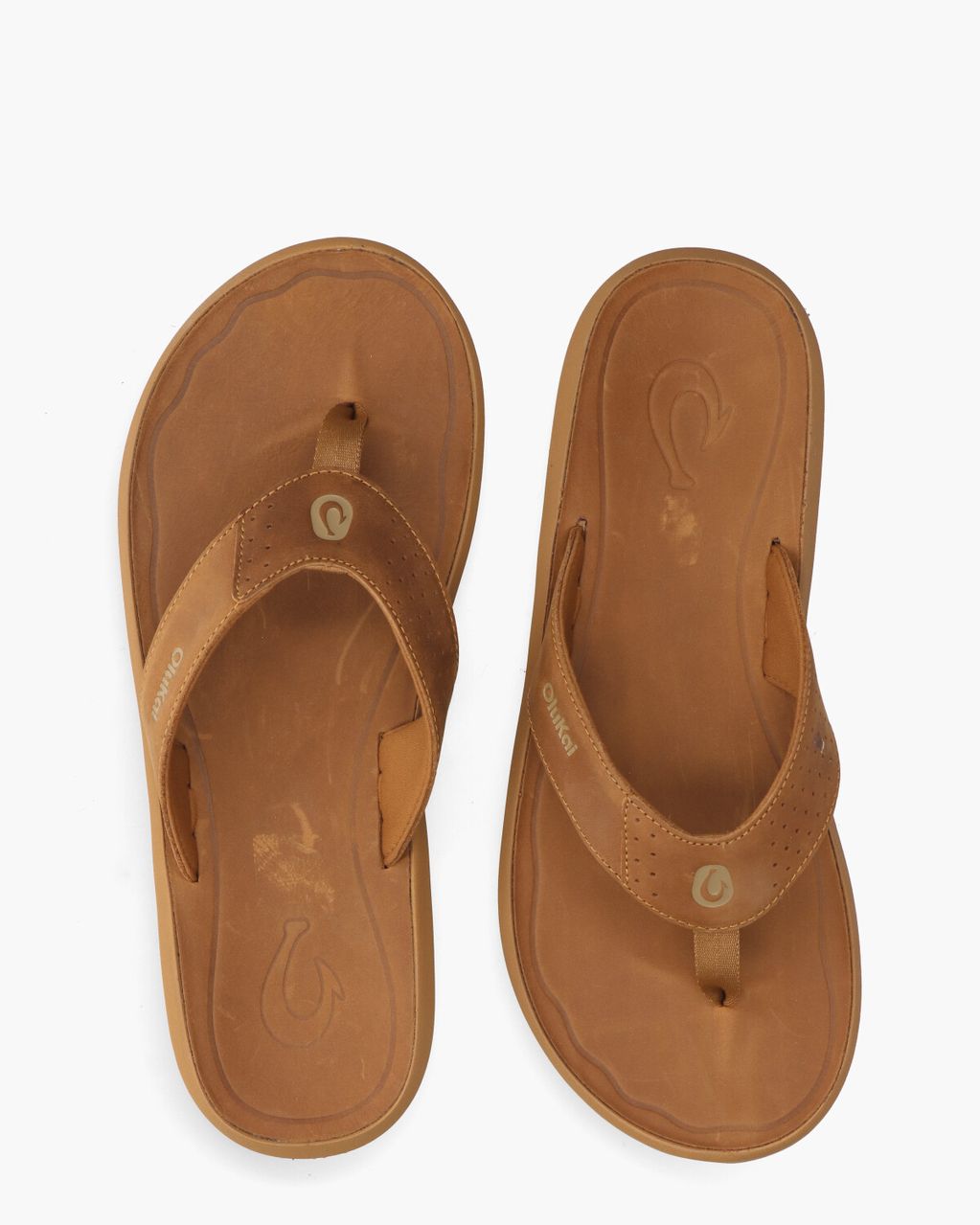 Olukai Pili Cognac Herenslippers