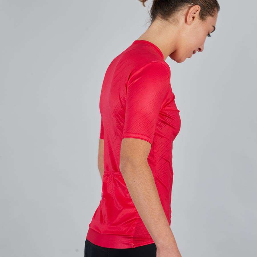 Sportful Flare Fietsshirt Korte Mouwen Roze Dames
