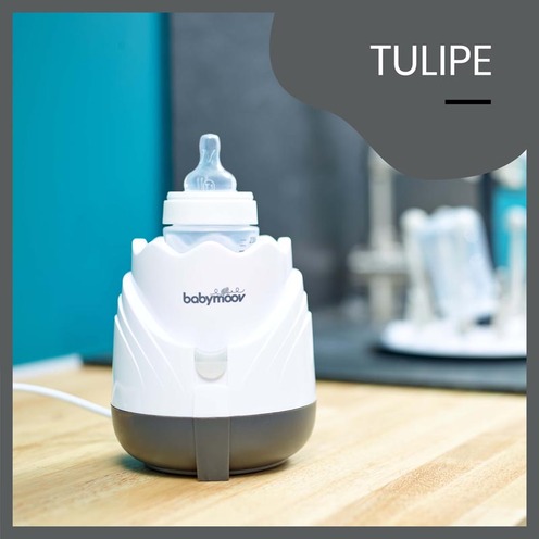 Chauffe Biberon Tulipe Cream - BABYMOOV