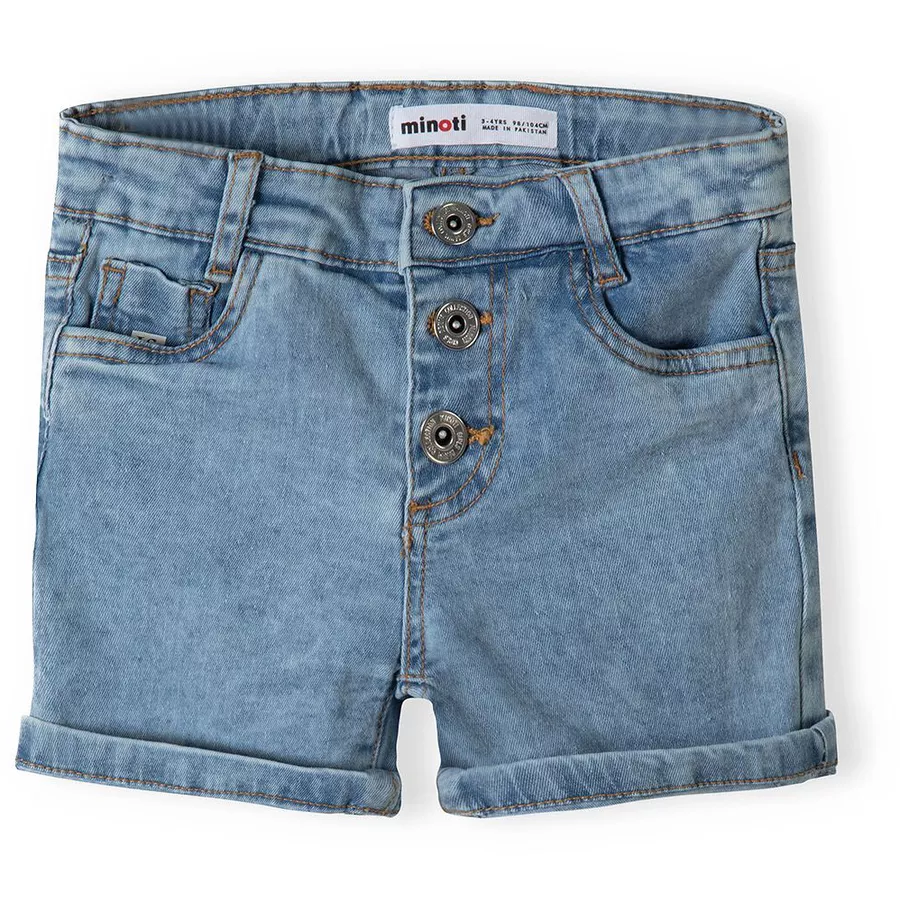 MINOTI Jeansshorts Denim-Blau