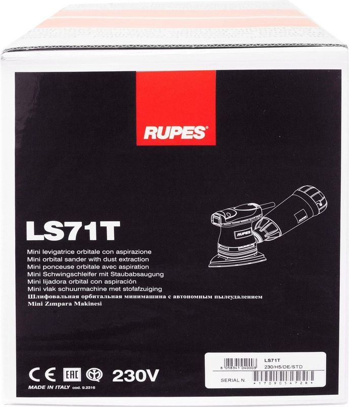Rupes LS71T Multischuurmachine - 200 W