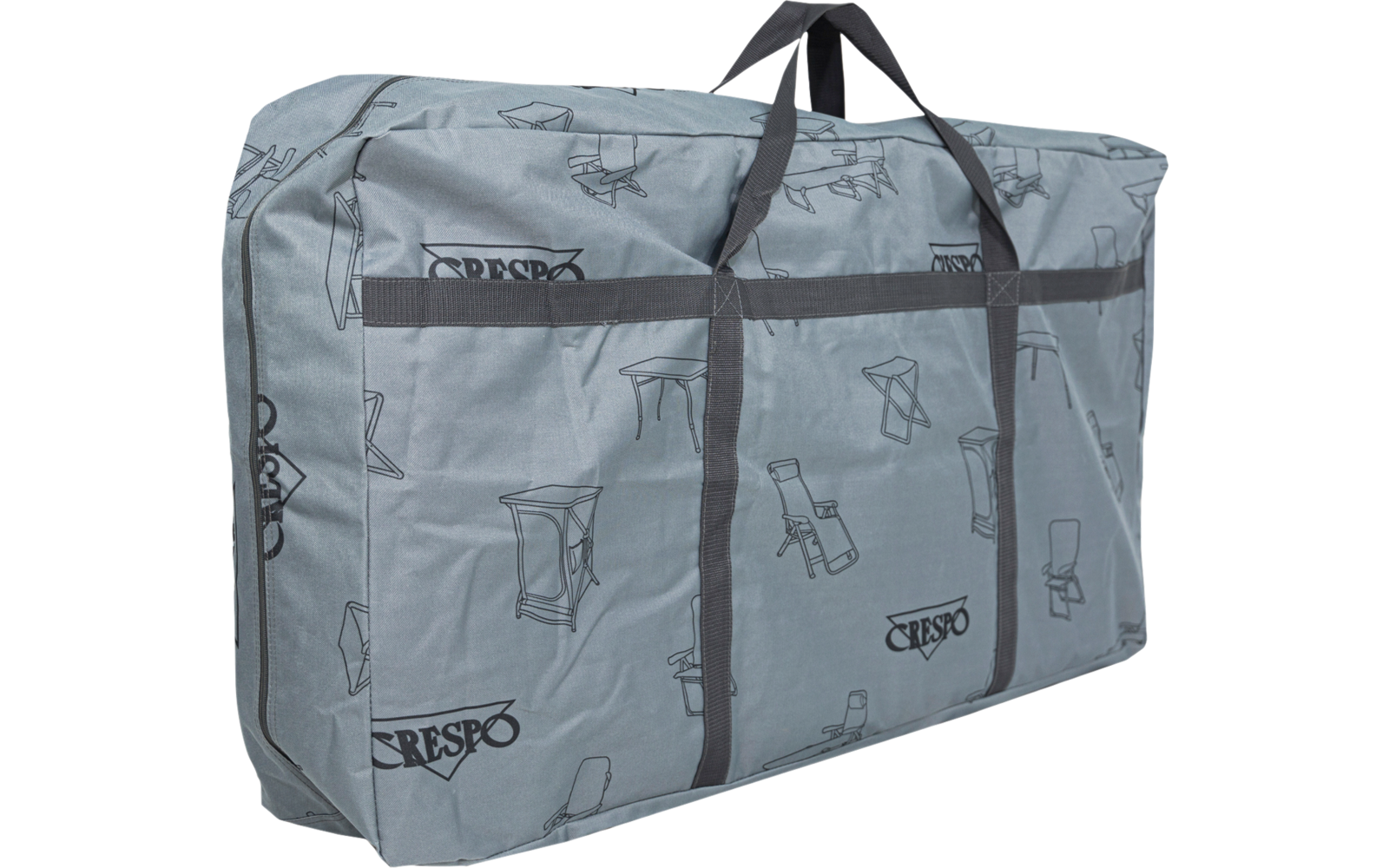 Crespo Tragtasche Relaxsessel 94 x 66 x 13 cm grau
