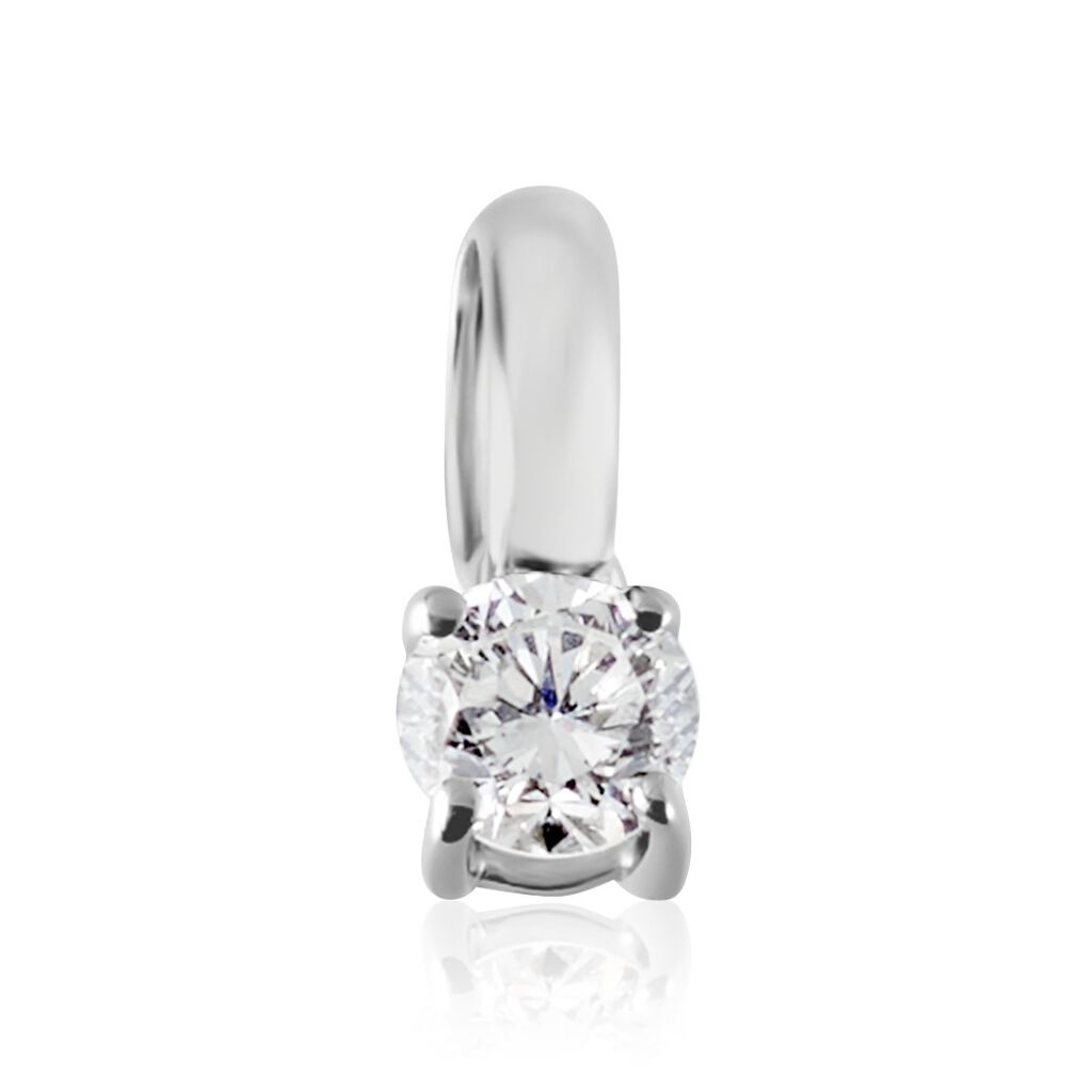 Pendentif Aphrodite Or Blanc Diamant