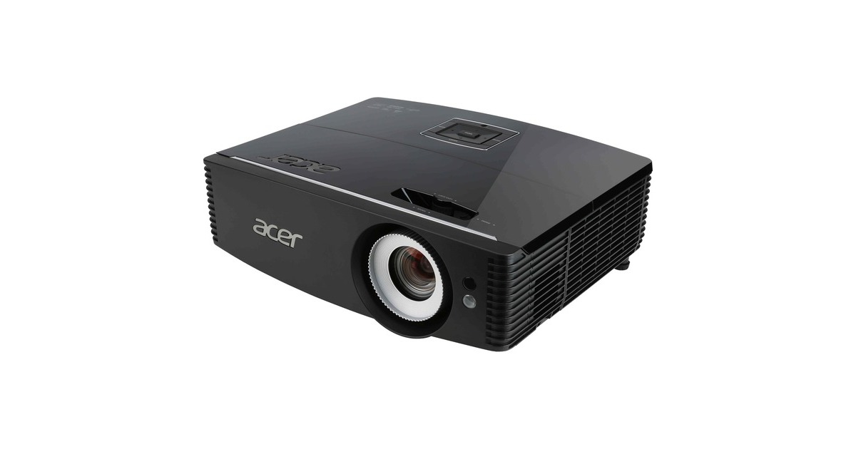 AcerP6600 dlp-projector  (Zwart, 3D, 30 dB(A) ECO, HDMI, LAN, LensShift)