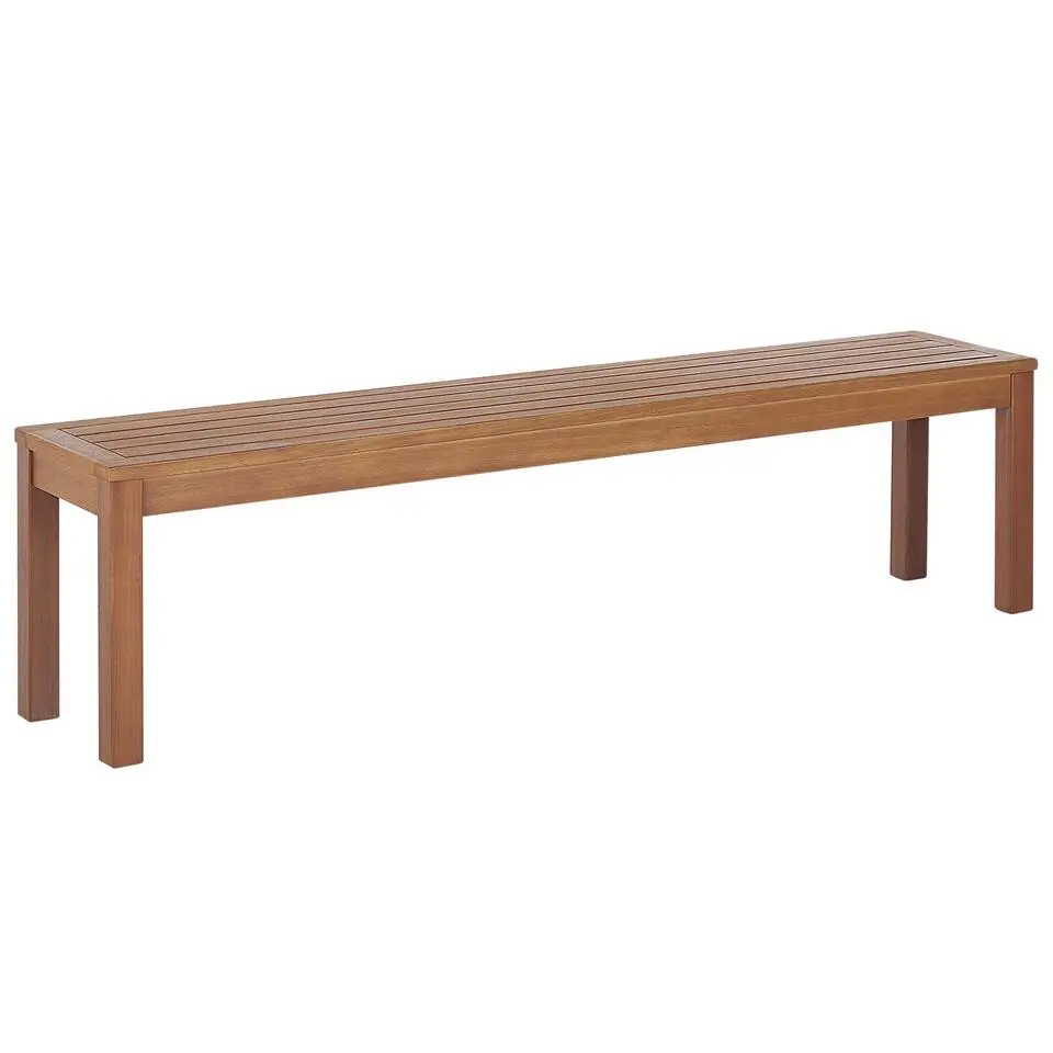 MONSANO - Tuinset voor 6 - Lichte houtkleur - Eucalyptushout