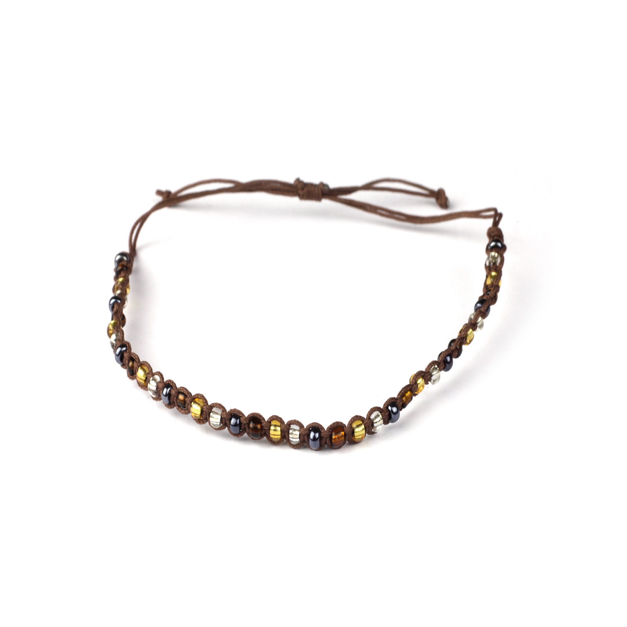 Armband 'Jaxson', braun, multicolor, T 4,5 cm, B 4,5 cm günstig bestellen