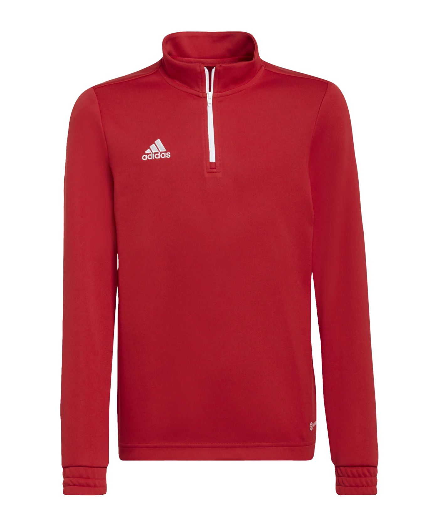 adidas Entrada 22 HalfZip Sweatshirt Kids Rot