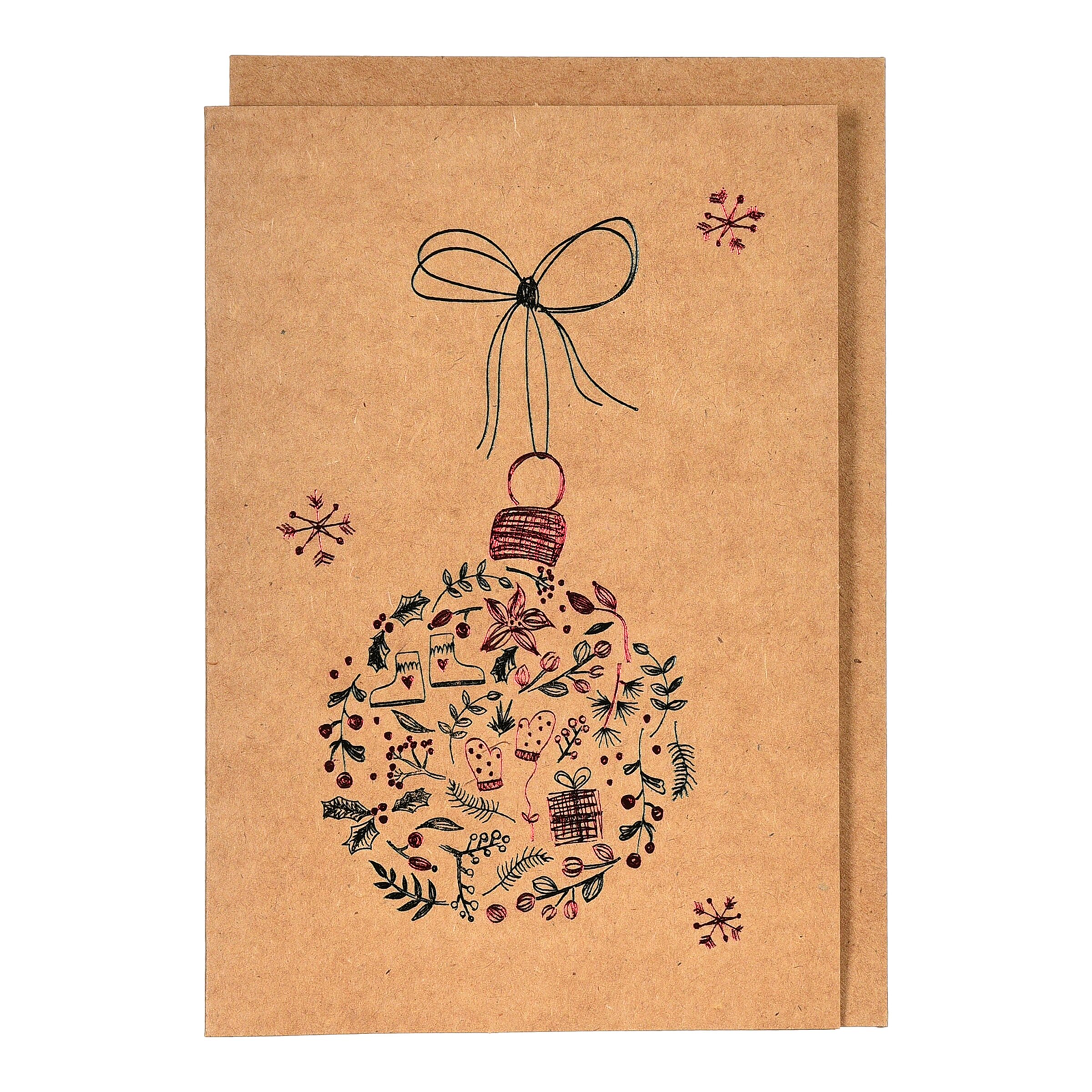 natur, L 17,5 x B 12 cm