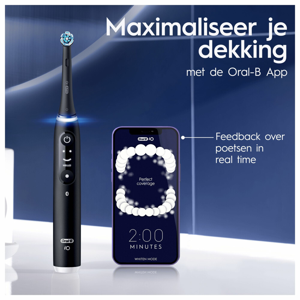Oral-B Elektrische Tandenborstel iO 6 Duo Zwart & Roze1 set