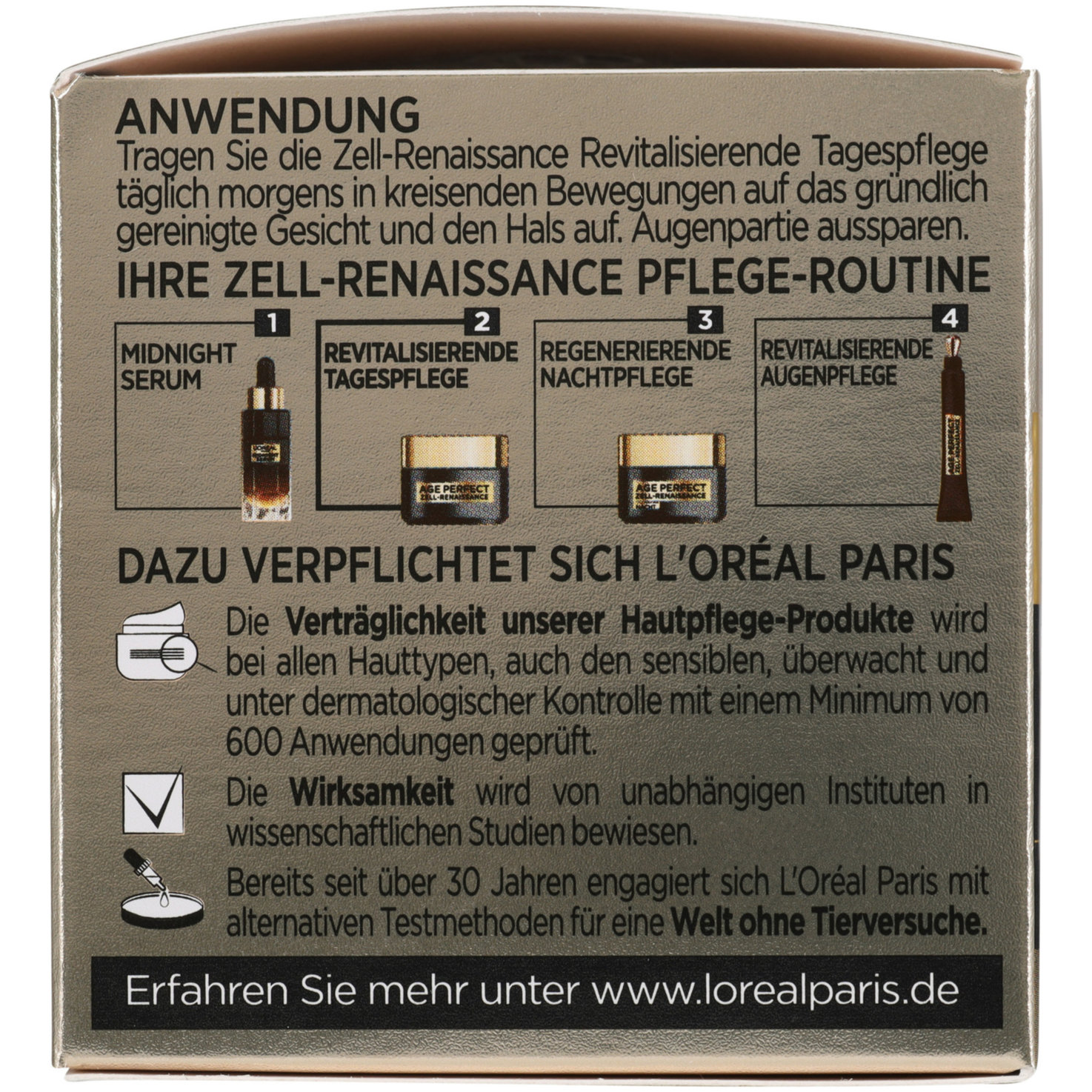 Age Perfect Tagescreme Renaissance Cellulaire